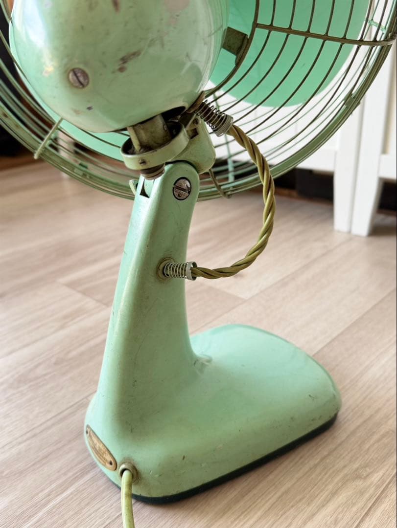 MITSUBISHI 三菱扇風機　３枚羽　動作確認済　ビンテージ　DM-12HC