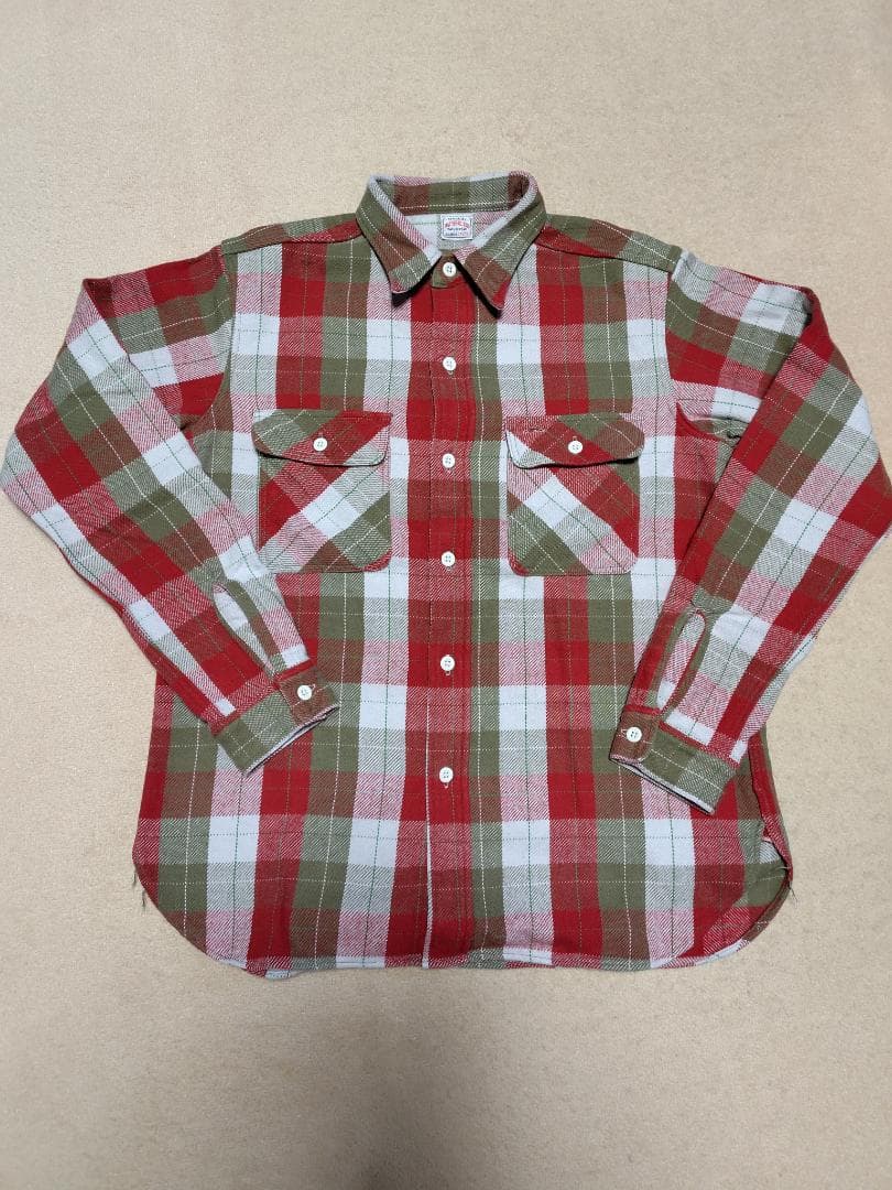 WAREHOUSE ウエアハウス ネルシャツ 42 XL