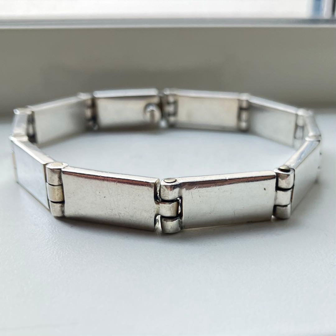 MEXICO シルバー925 ブレスレット ヴィンテージ メキシカンジュエリー