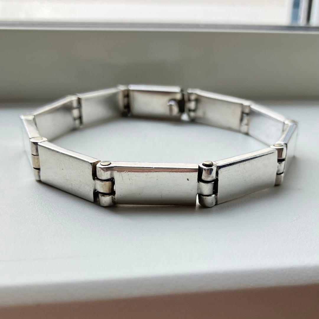 MEXICO シルバー925 ブレスレット ヴィンテージ メキシカンジュエリー