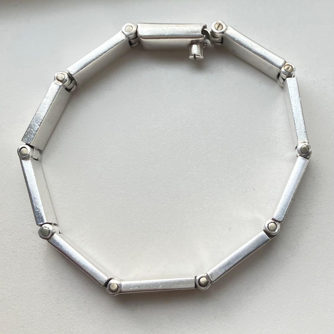 MEXICO シルバー925 ブレスレット ヴィンテージ メキシカンジュエリー