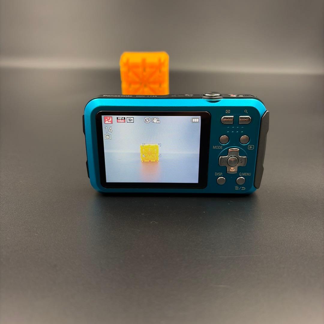 Panasonic LUMIX DMC-FT25 ブルー デジタルカメラ