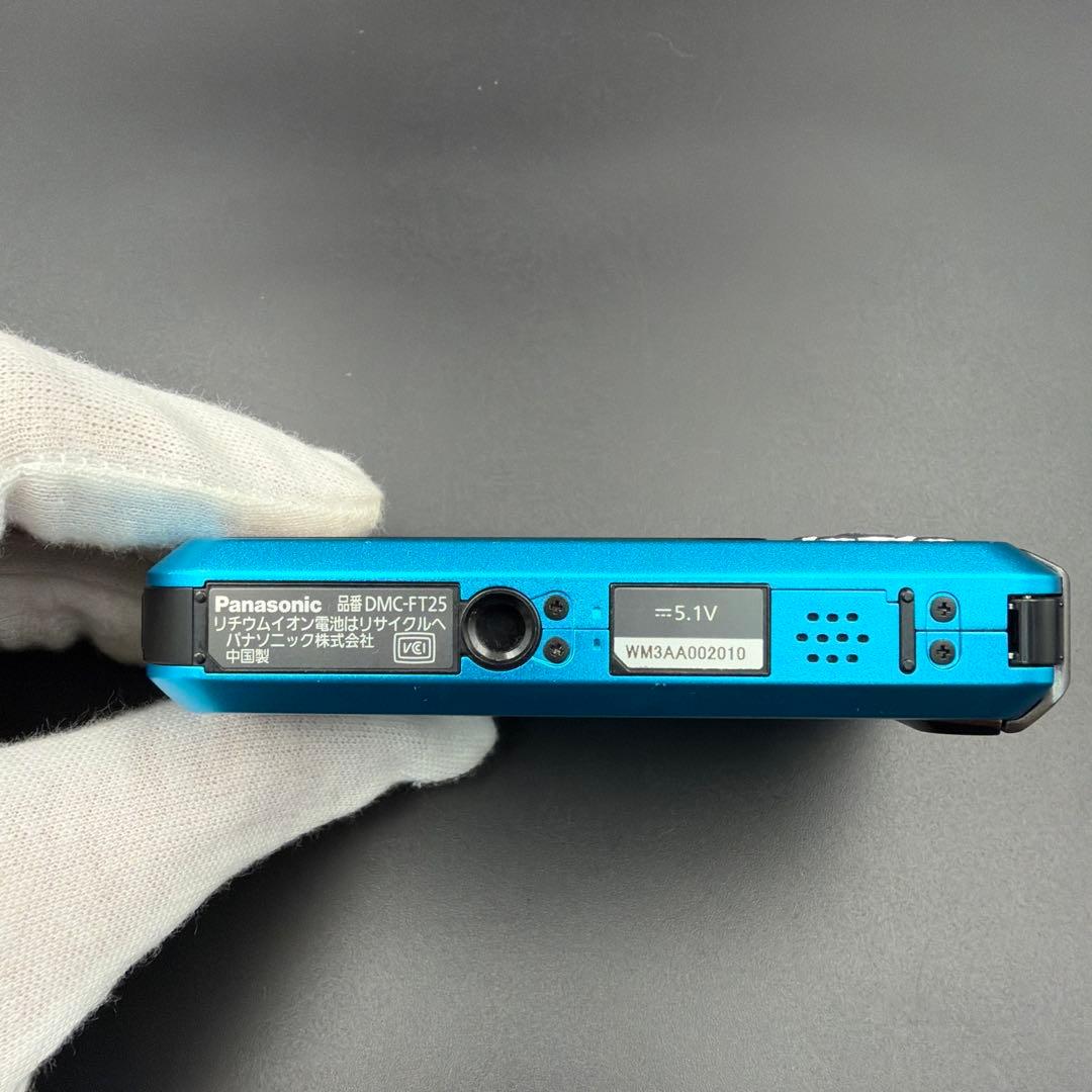 Panasonic LUMIX DMC-FT25 ブルー デジタルカメラ