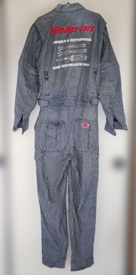 Snap-on ヒッコリーつなぎXL②