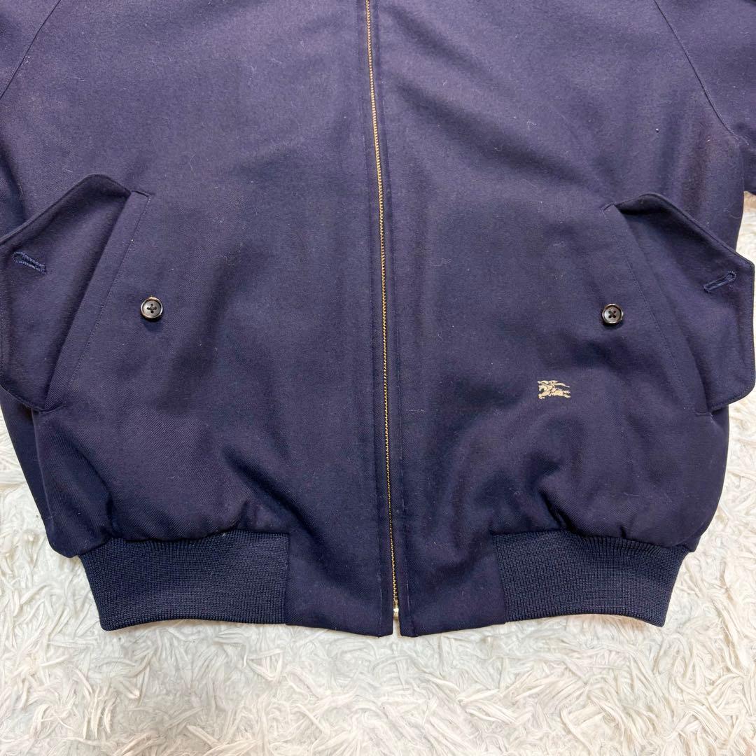 美品 希少 バーバリーズ 90s ハリントンジャケット ノバチェック ウール