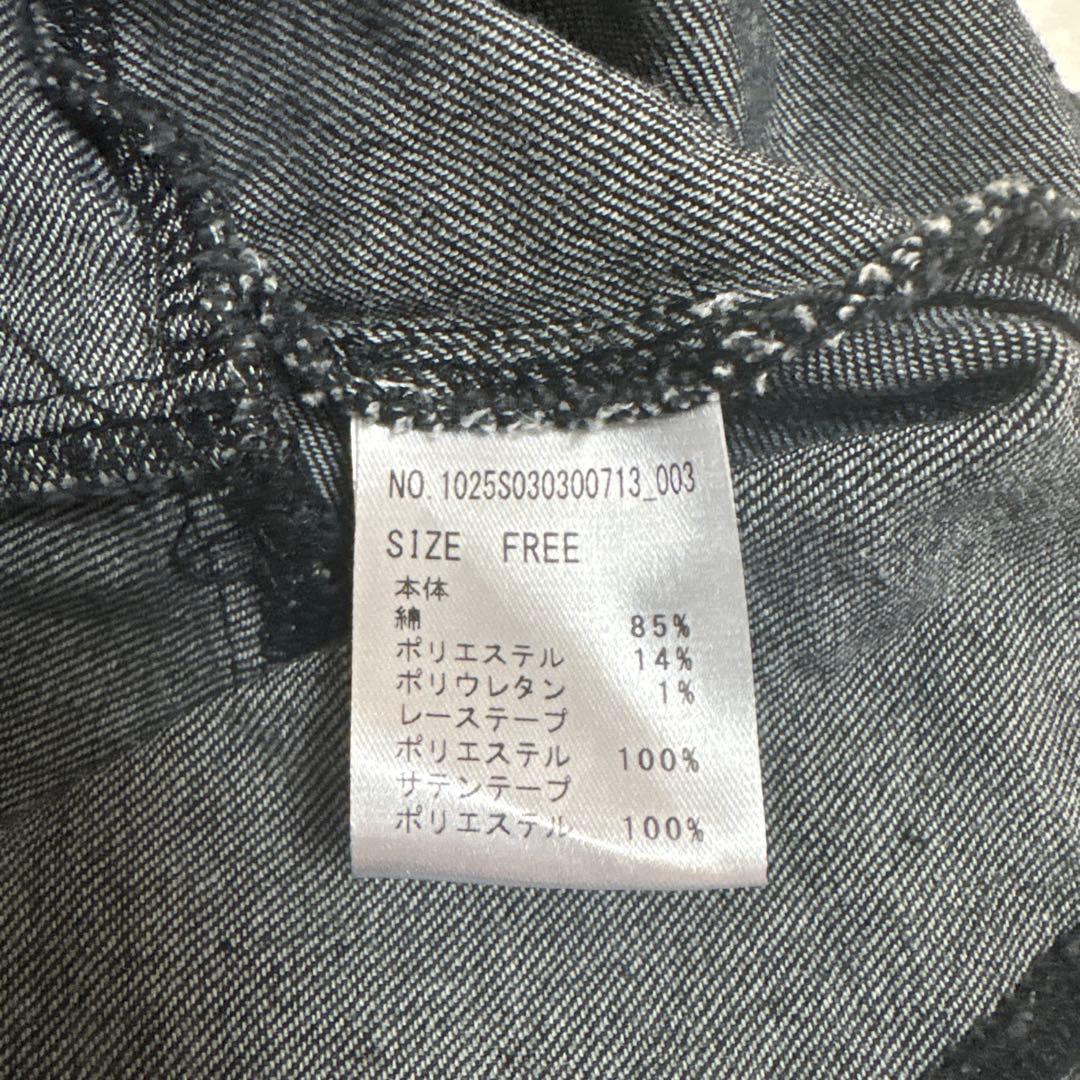 ピウム pium さやぴプロデュースブランド デニムワンピース