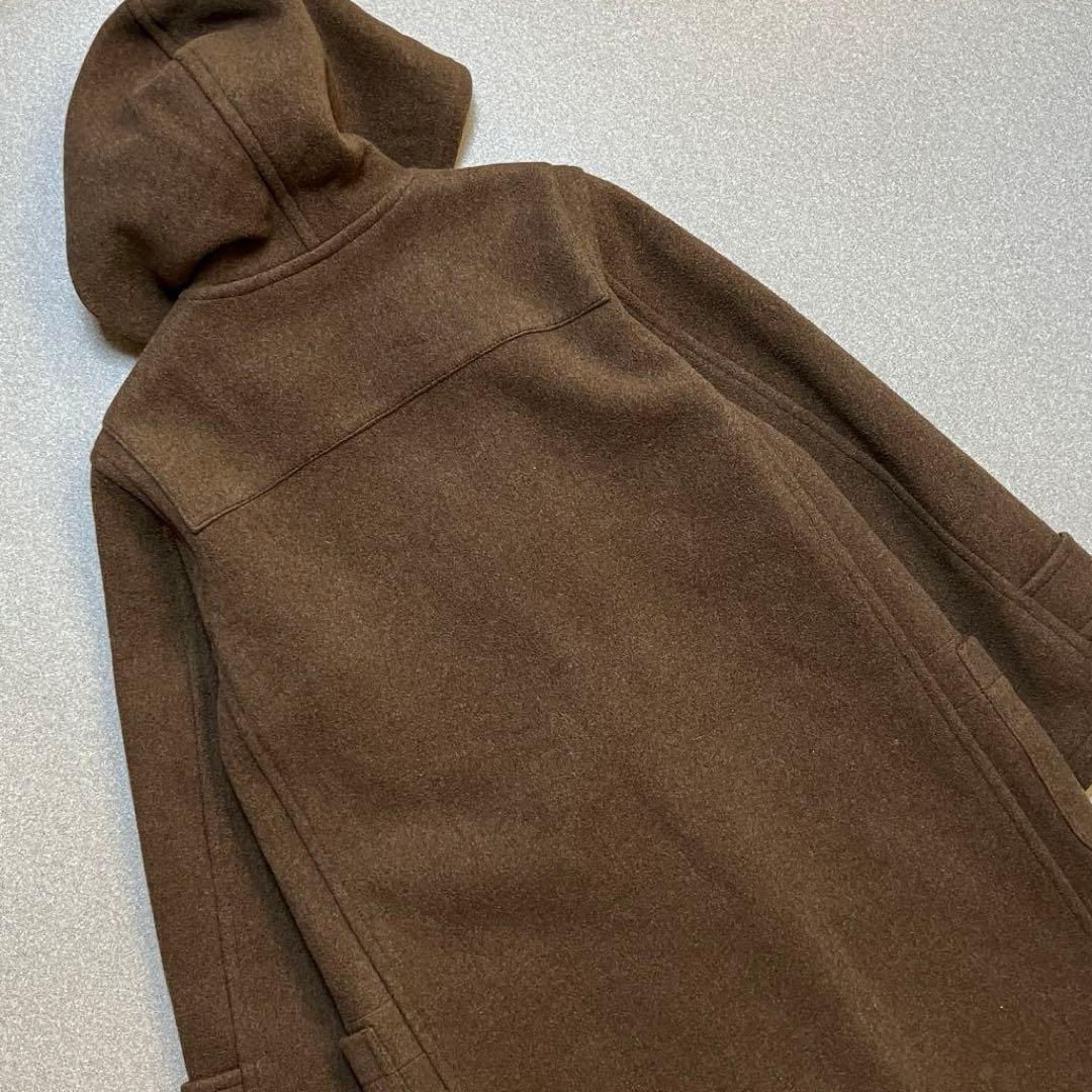 【美品✨ウール100%】J &M DAVIDSON ダッフルコート ブラウン