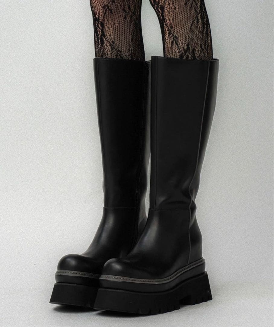 HARE ハイショクラインロングブーツ