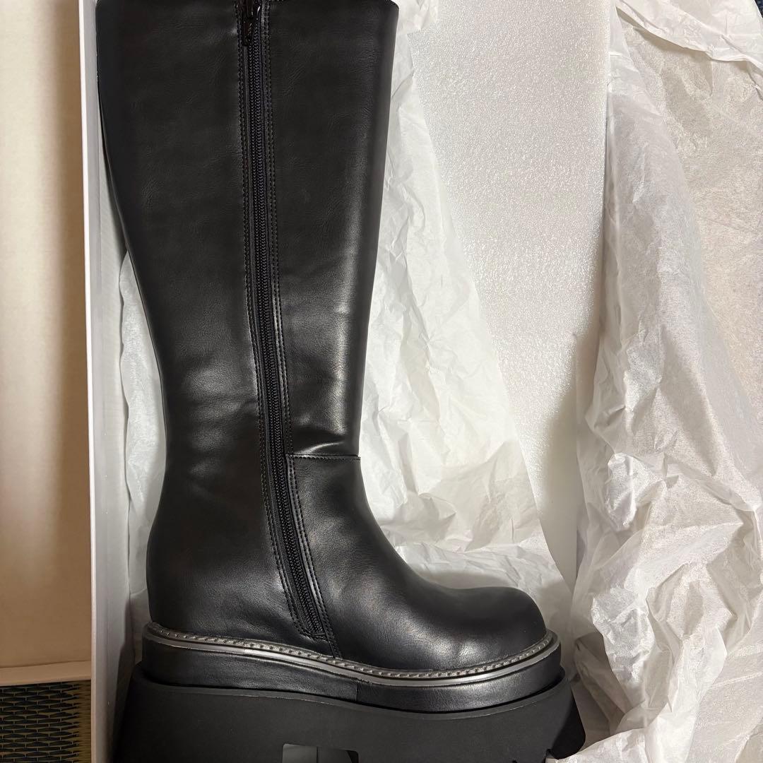 HARE ハイショクラインロングブーツ