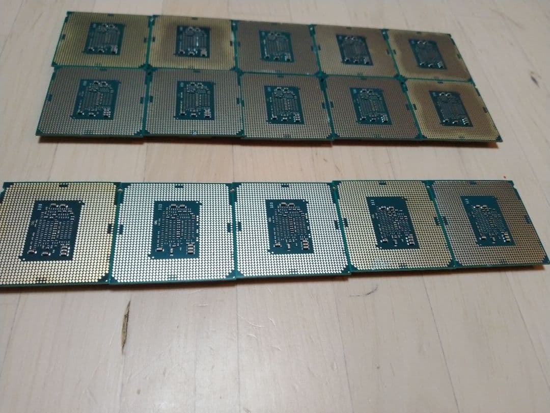 i3-9100×10枚　他、計15枚