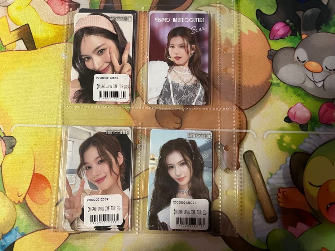 メ*9様 TWICE サナ トレカ 39枚 まとめ売り