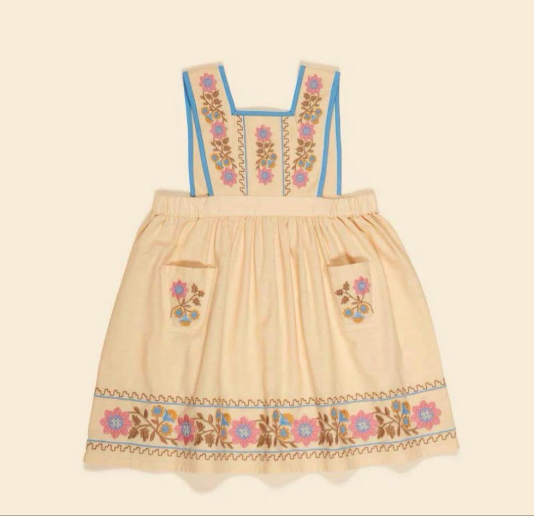 ワンピース Apolina URSINA PINAFORE CASHEW 5-7y