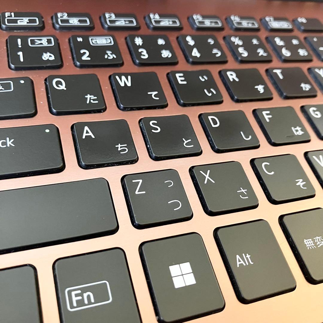 VAIO i7 32GB SSD512GBタッチ軽量Windows11ノートPC