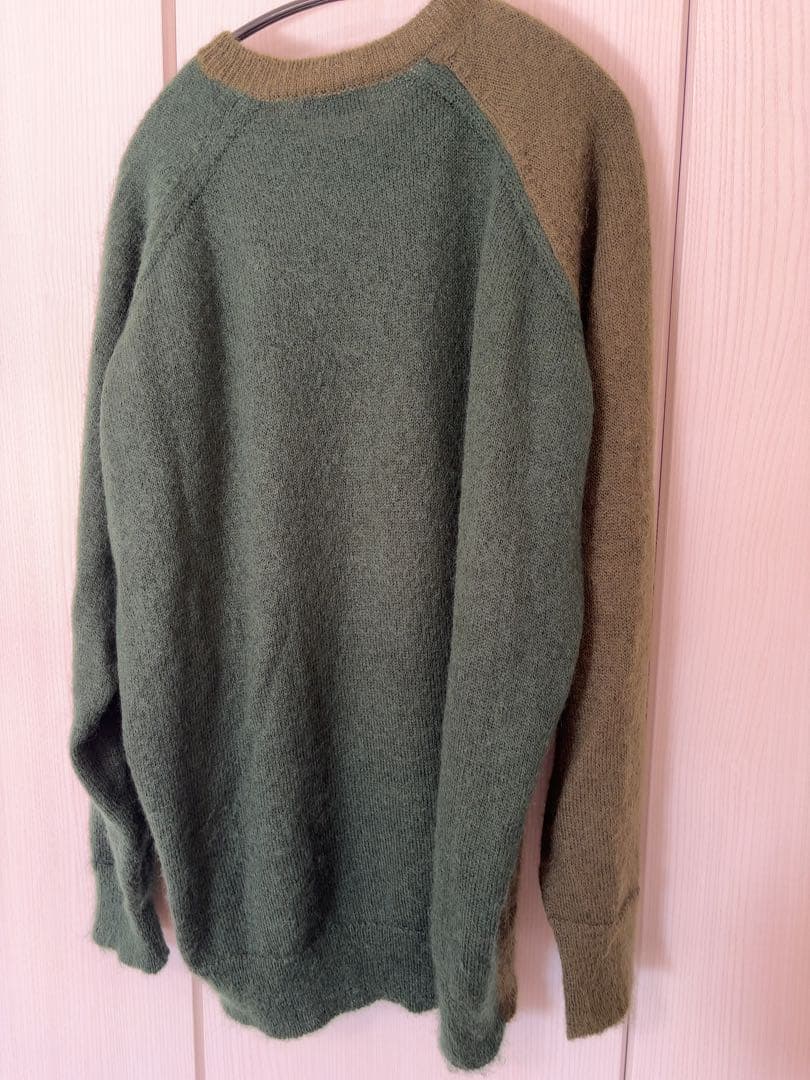 Y's モヘア　ニット　グリーン　yohji yamamoto