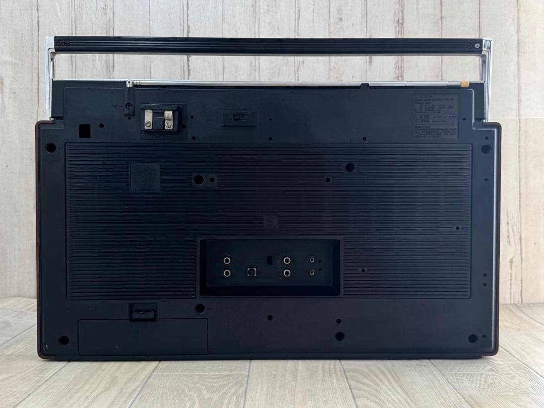 動作品SONY ZILBAP ラジカセCFS-V8 レトロラジオレアカバーレトロ