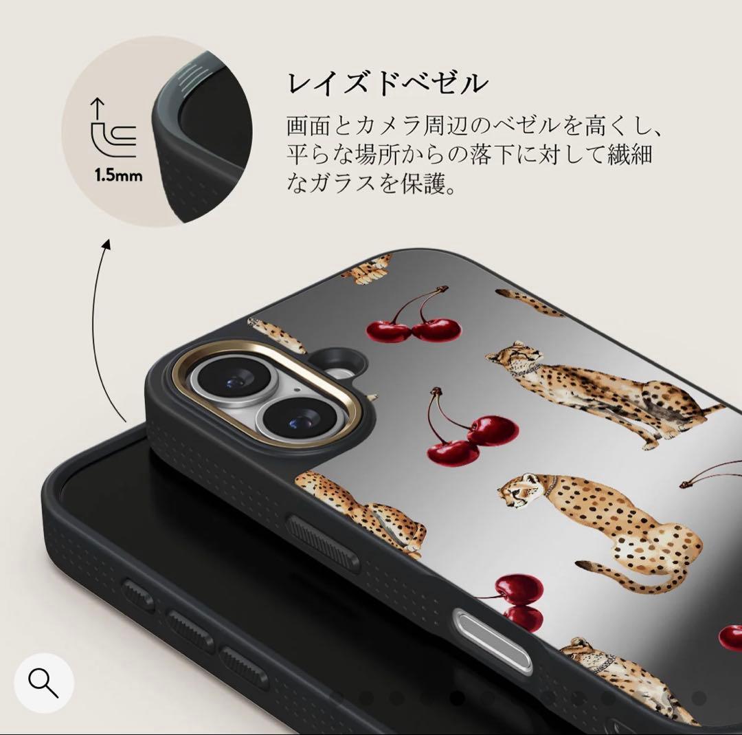 【BURGA】Elite MagSafe Mirror iPhone 16ケース