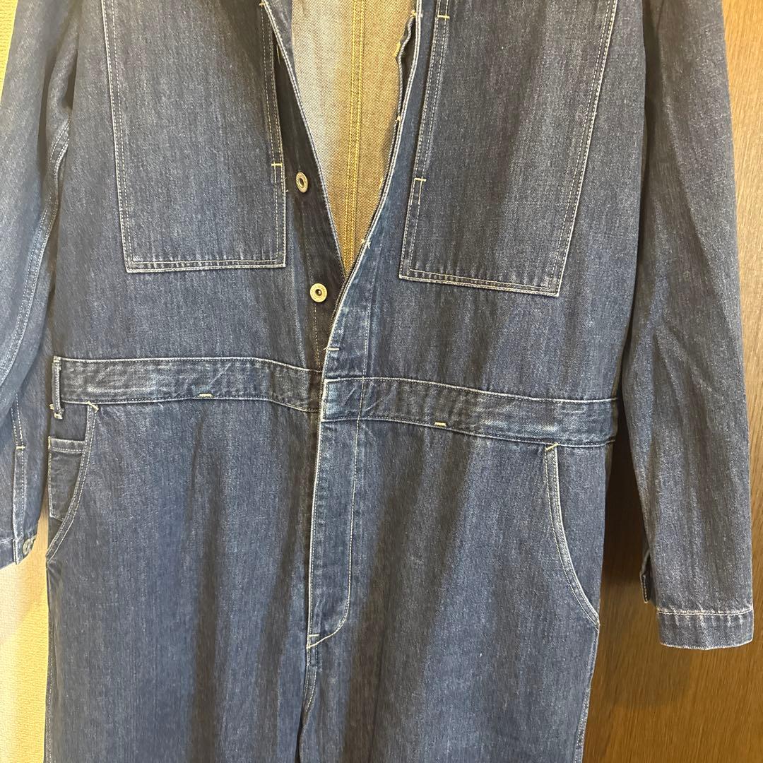 ジョンブル　JOHNBULL デニム　オーバーオール　つなぎ　オールインワン