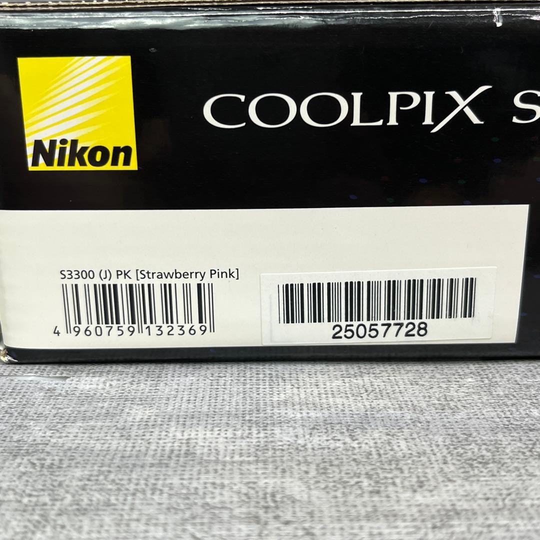 Nikon COOLPIX S3300 PK ストロベリーピンク デジカメ