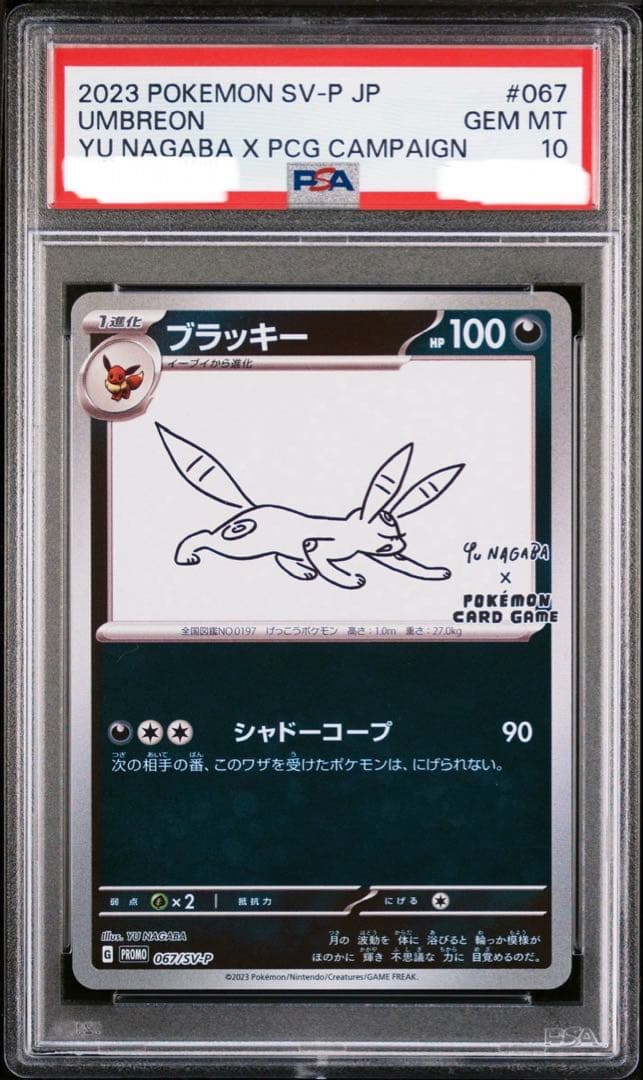 PSA10 ブラッキー: プロモ (ナガバブラッキー) [SV-P 067]