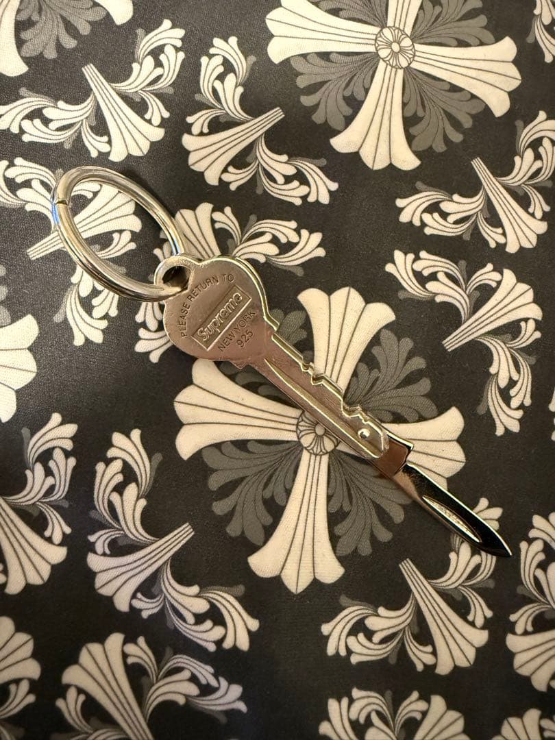 小物 supreme Tiffany Heart Knife KeyRing