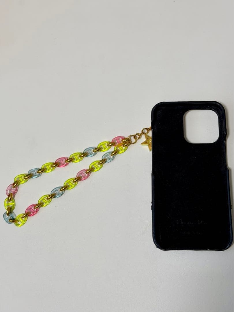 Dior ディオール カロ iPhone13 pro ケース ブラック