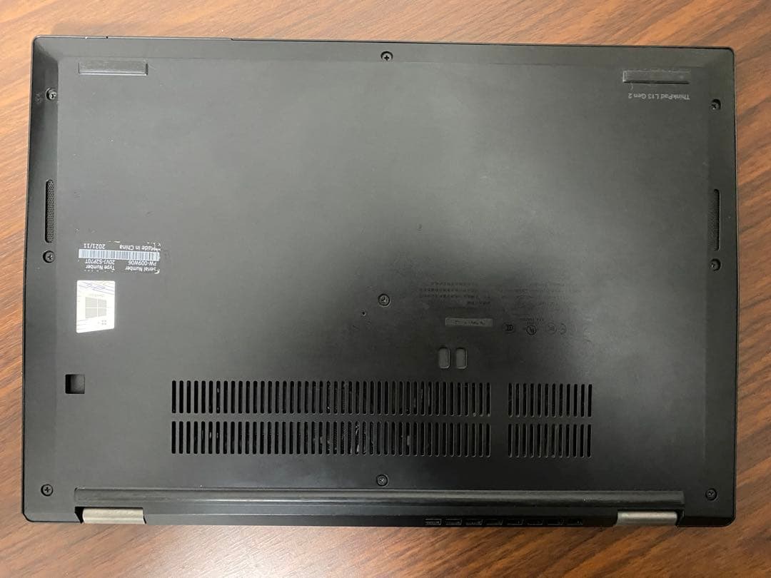 レノボ　lenovo thinkpad L13 ノートパソコン　第11世代i5