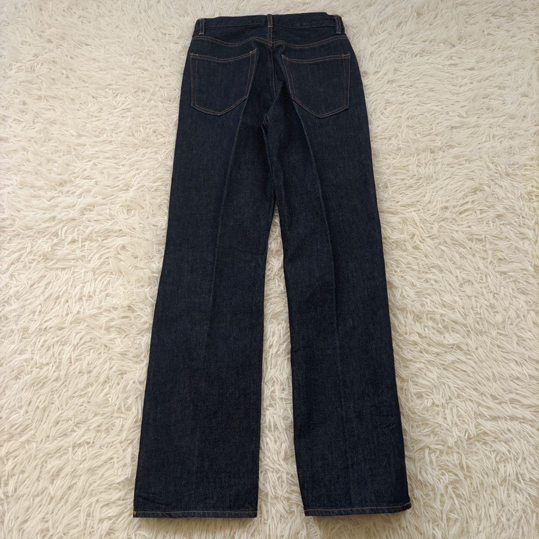 【美品】AURALEE オーラリー ハードツイストデニム 5ポケットパンツ 25
