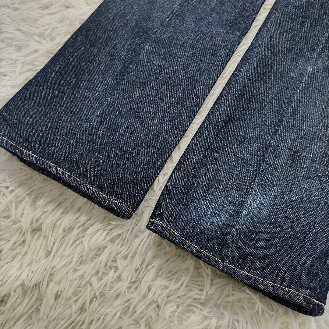 【美品】AURALEE オーラリー ハードツイストデニム 5ポケットパンツ 25