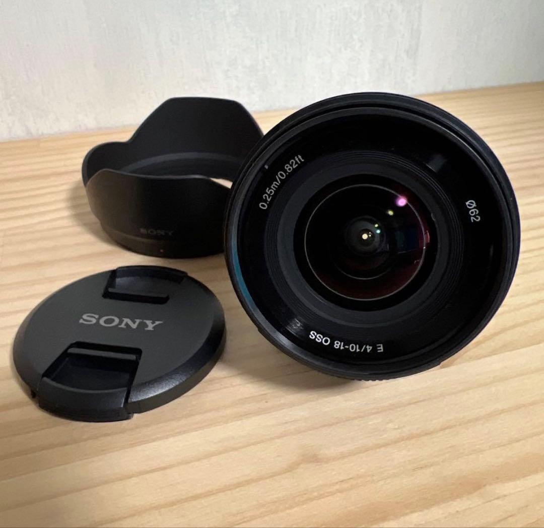 SONY ソニー　広角レンズ　E 10-18mm Eマウント SEL1018