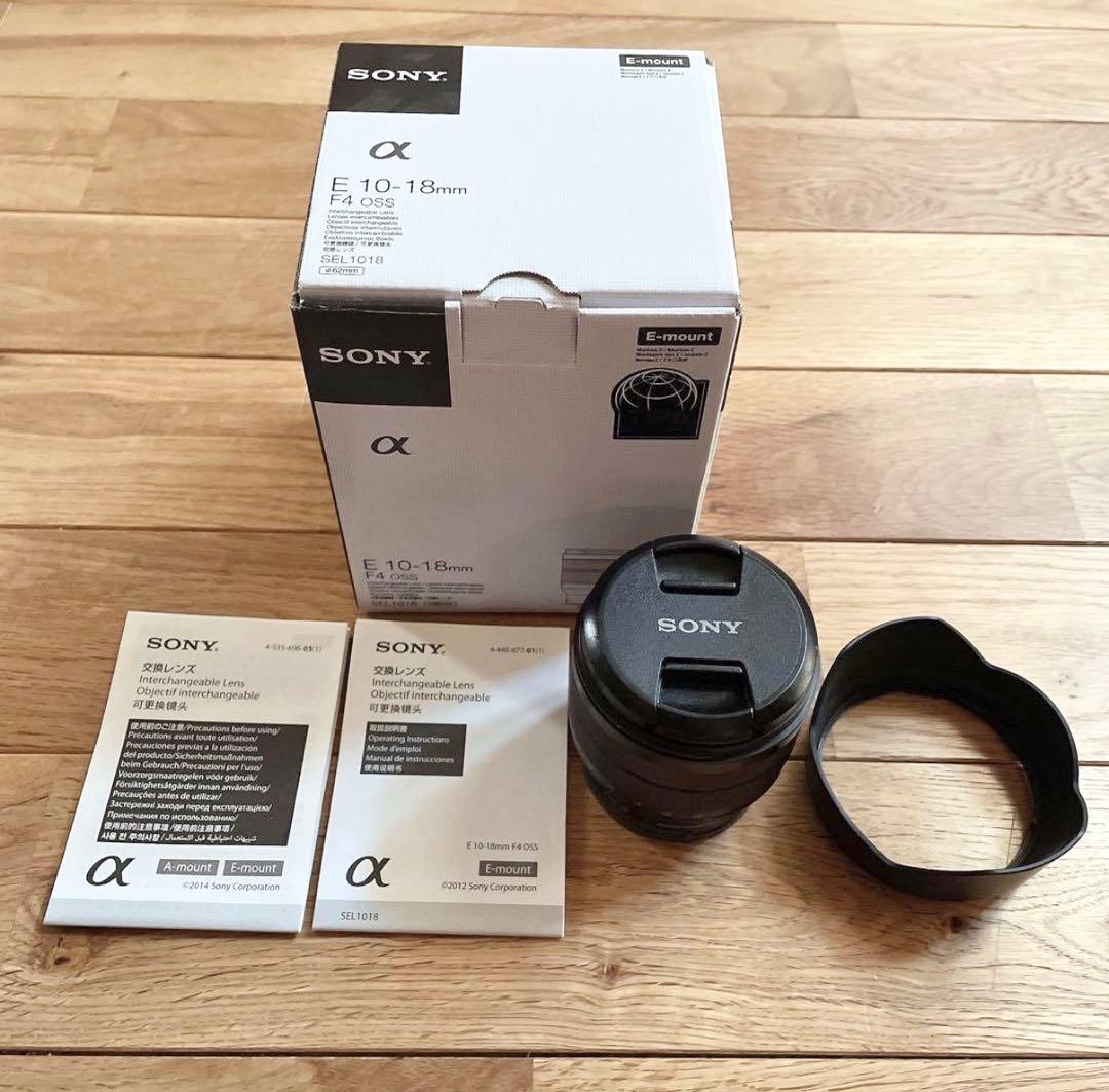 SONY ソニー　広角レンズ　E 10-18mm Eマウント SEL1018
