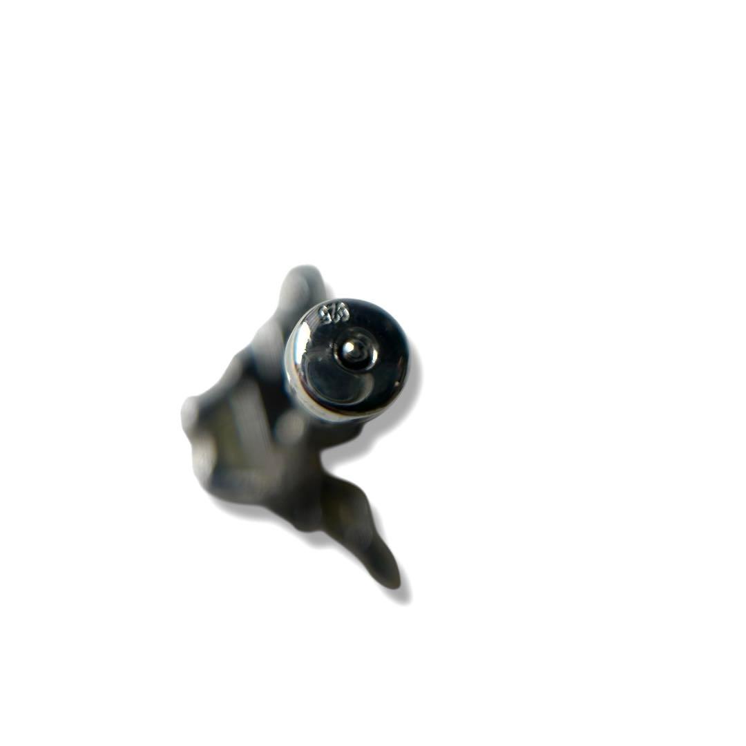 エンポリオアルマーニ ピアス イーグルロゴ ラインストーン シルバー925