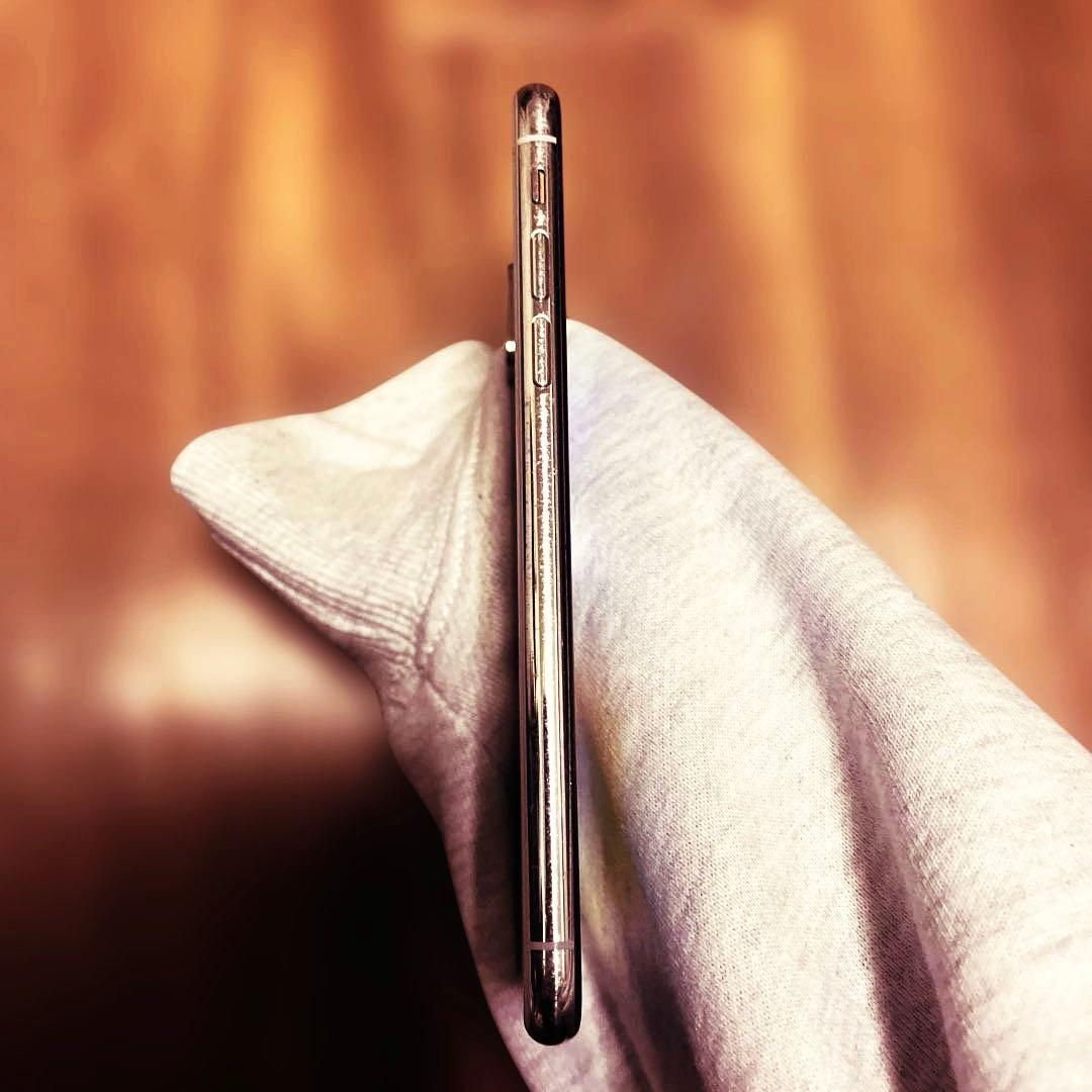 Apple iPhoneX 256GB シルバー simロックあり