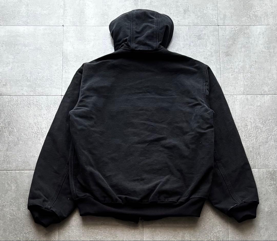 Carhartt カーハート　アクティブジャケット　ブラック　Sサイズ　フェード