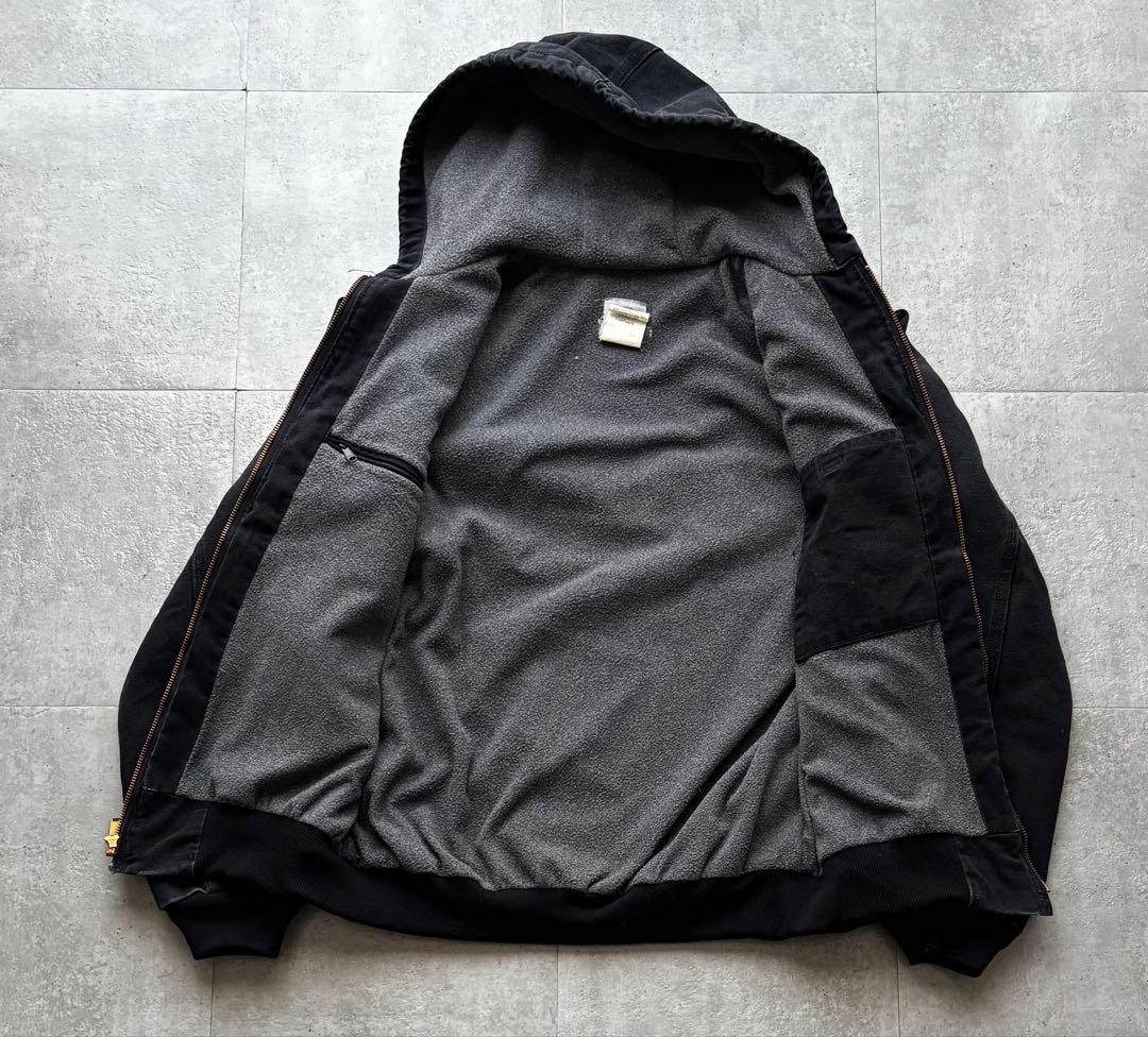Carhartt カーハート　アクティブジャケット　ブラック　Sサイズ　フェード