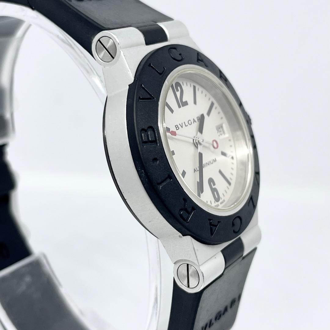 【ツッキー】ブルガリ 腕時計　ユニセック　AL 29A クォーツ　黒・白