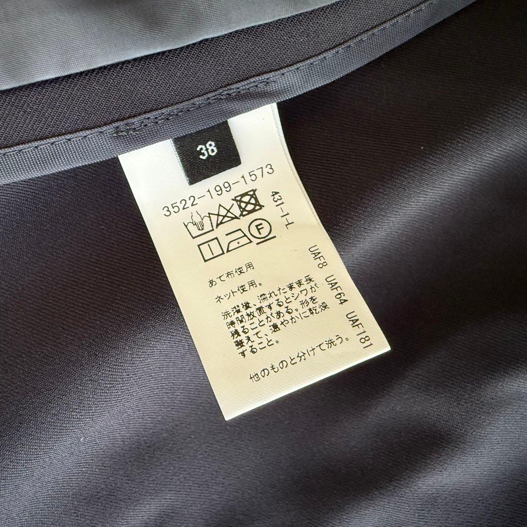 Green Label Relaxing セットアップスーツ ネイビー 手洗可⑩