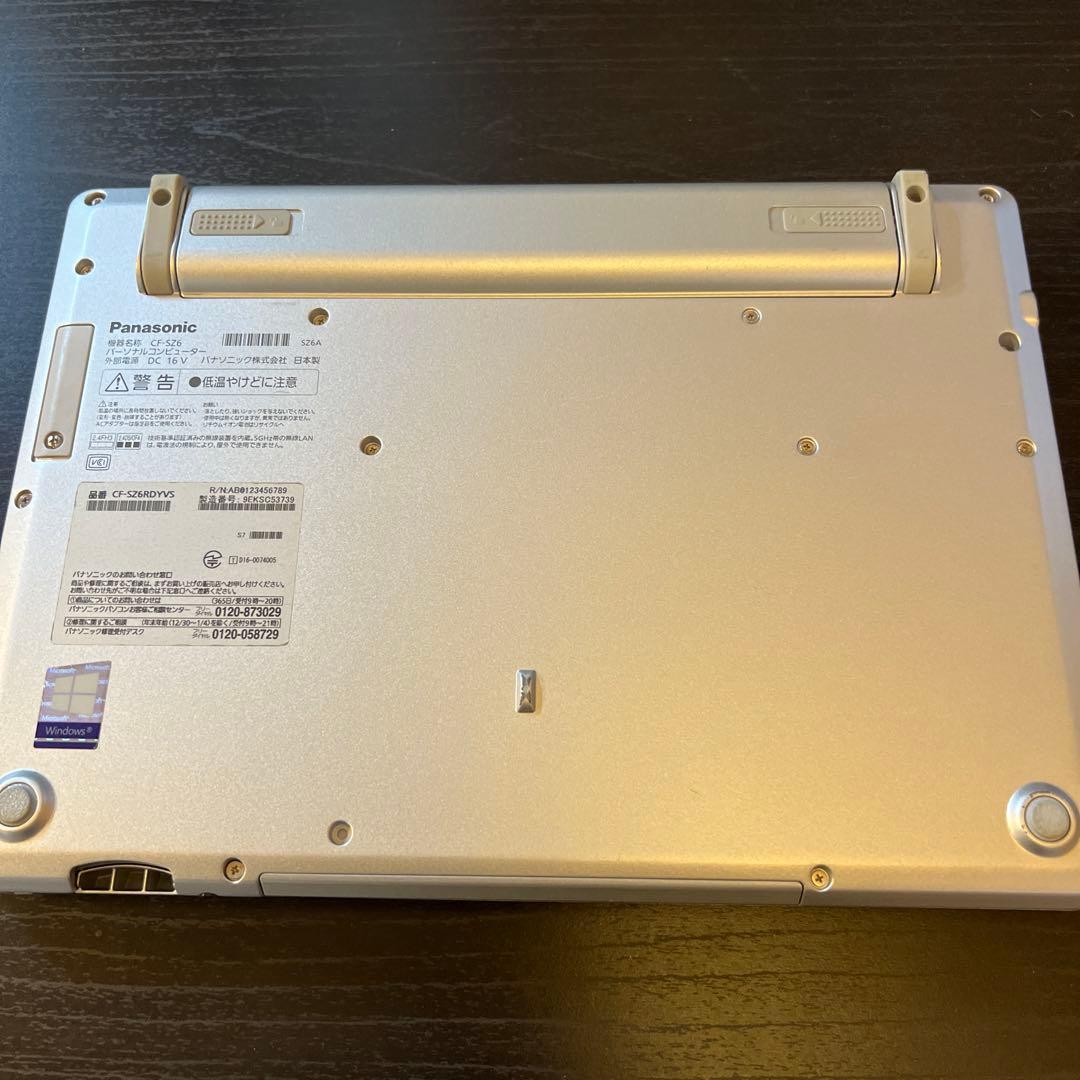 Windowsノート本体 Let's Note CF-SZ6 Win11 office2021 pro