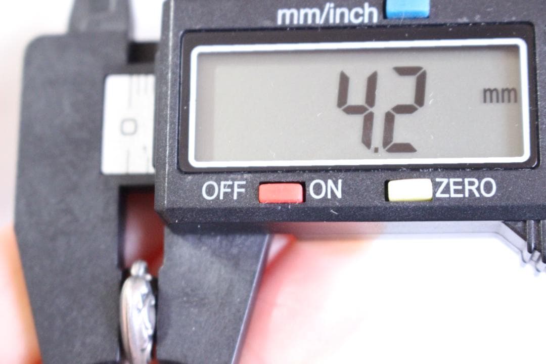 30s　スウィートハートジュエリー 　小振り　 ハート　チャーム 波　アールデコ