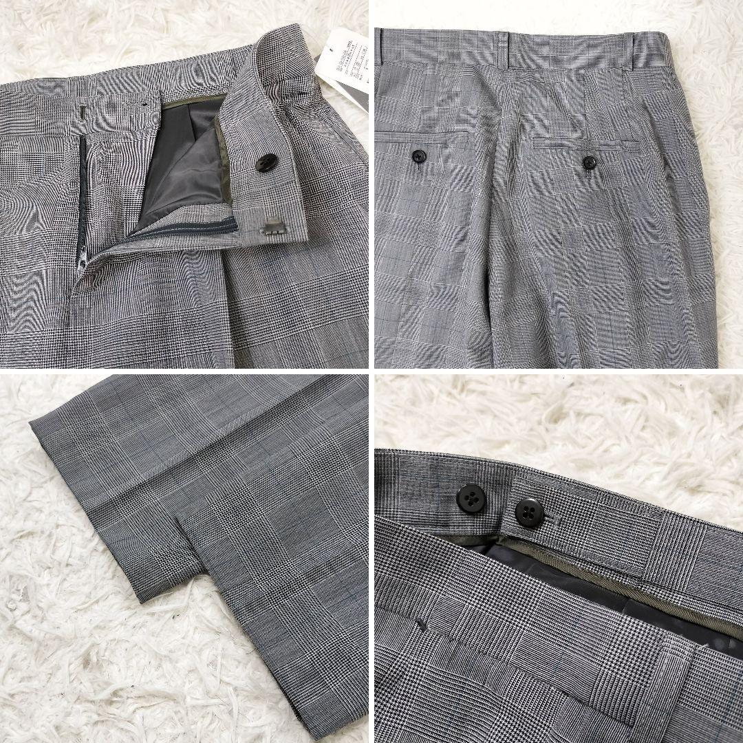 美品✨グリーンレーベルリラクシング カチリラ グレンチェック セットアップ XL