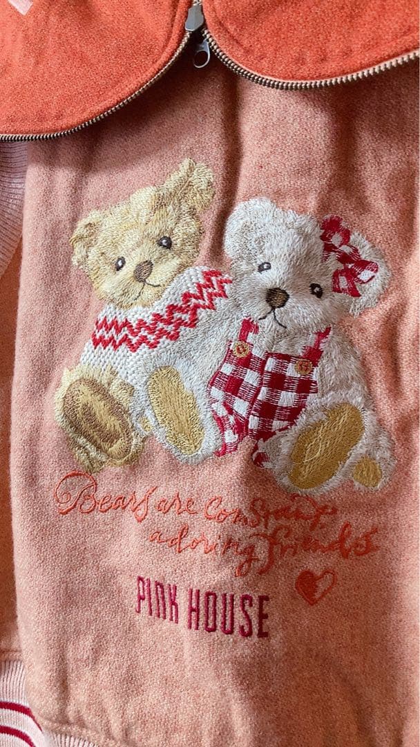 ピンクハウス スタジャン　フード　年代物　ヴィンテージ　レトロ　ジャケット