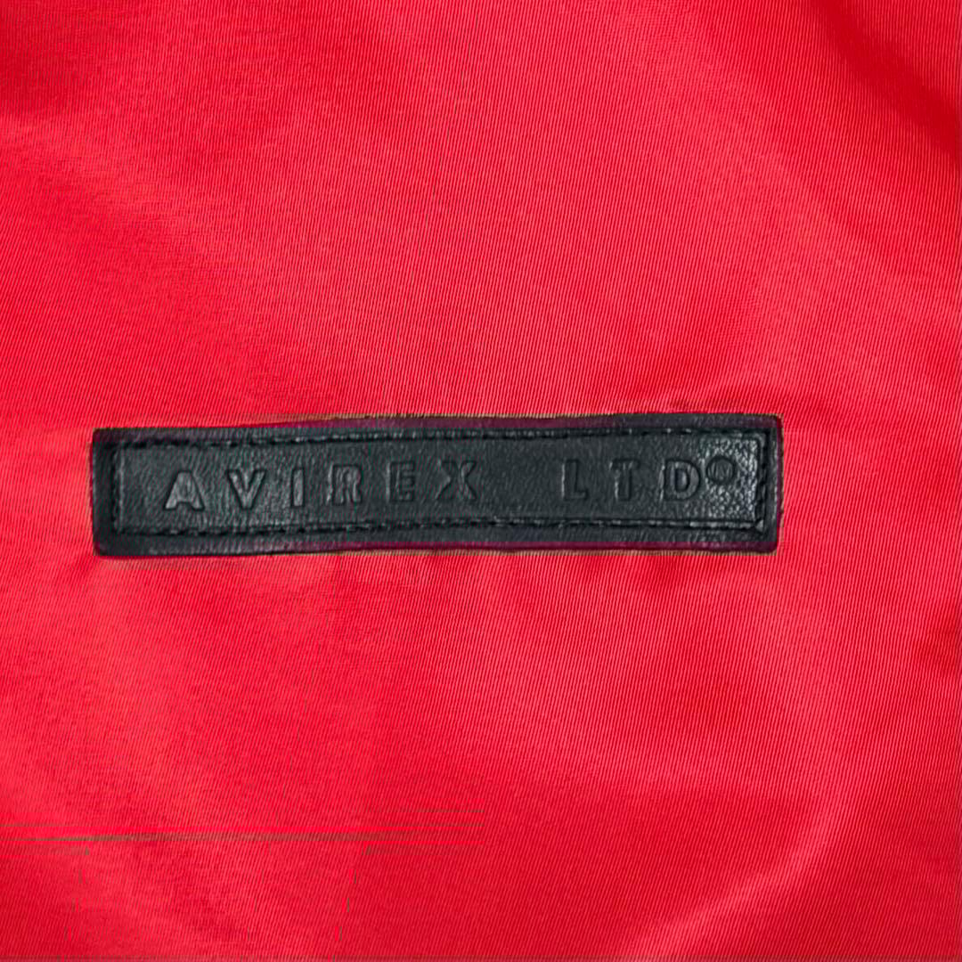 AVIREX アヴィレックス MA-1 赤 リバーシブル