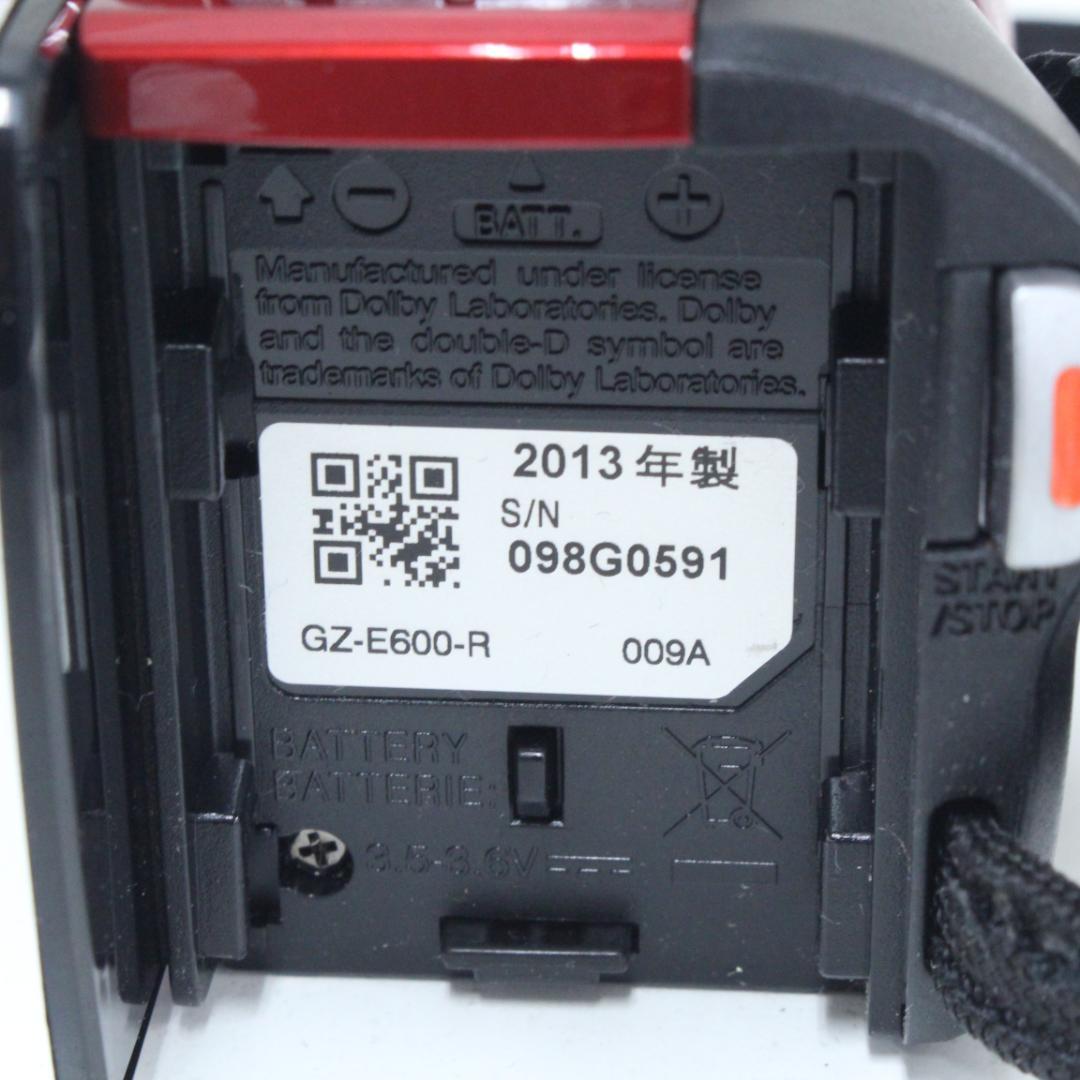 ◇動作確認済 JVC GZ-E600-R フルHDビデオカメラ Everio