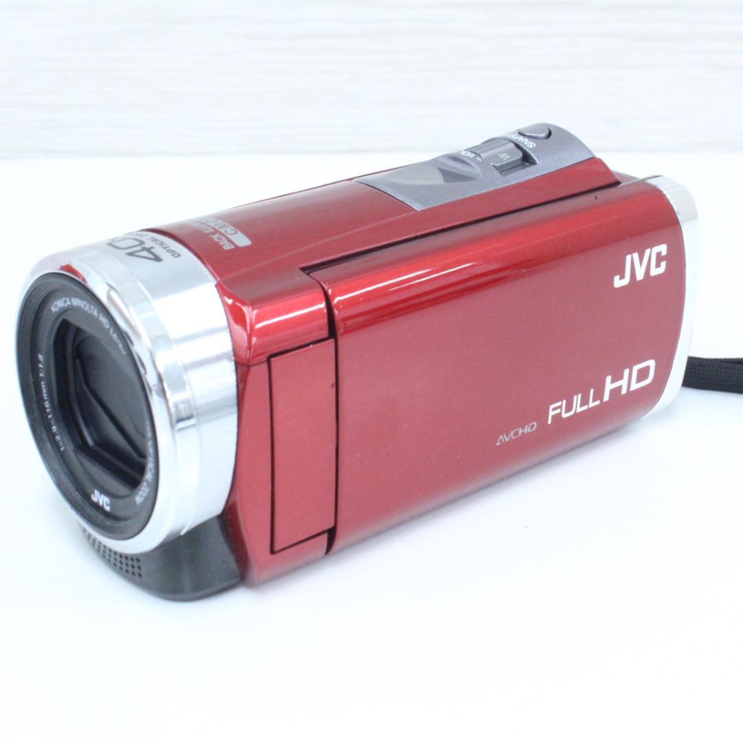 ◇動作確認済 JVC GZ-E600-R フルHDビデオカメラ Everio