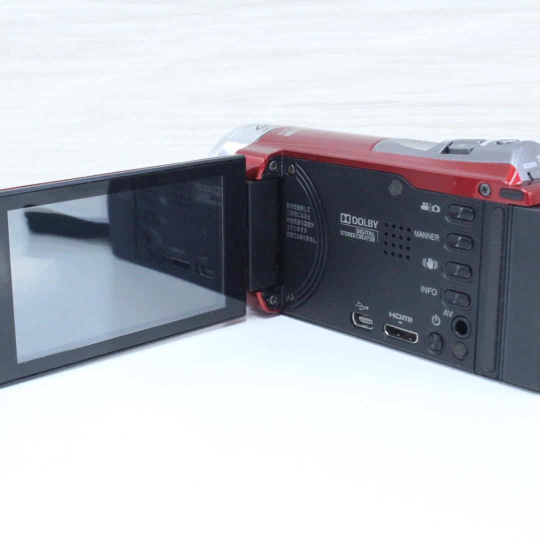 ◇動作確認済 JVC GZ-E600-R フルHDビデオカメラ Everio
