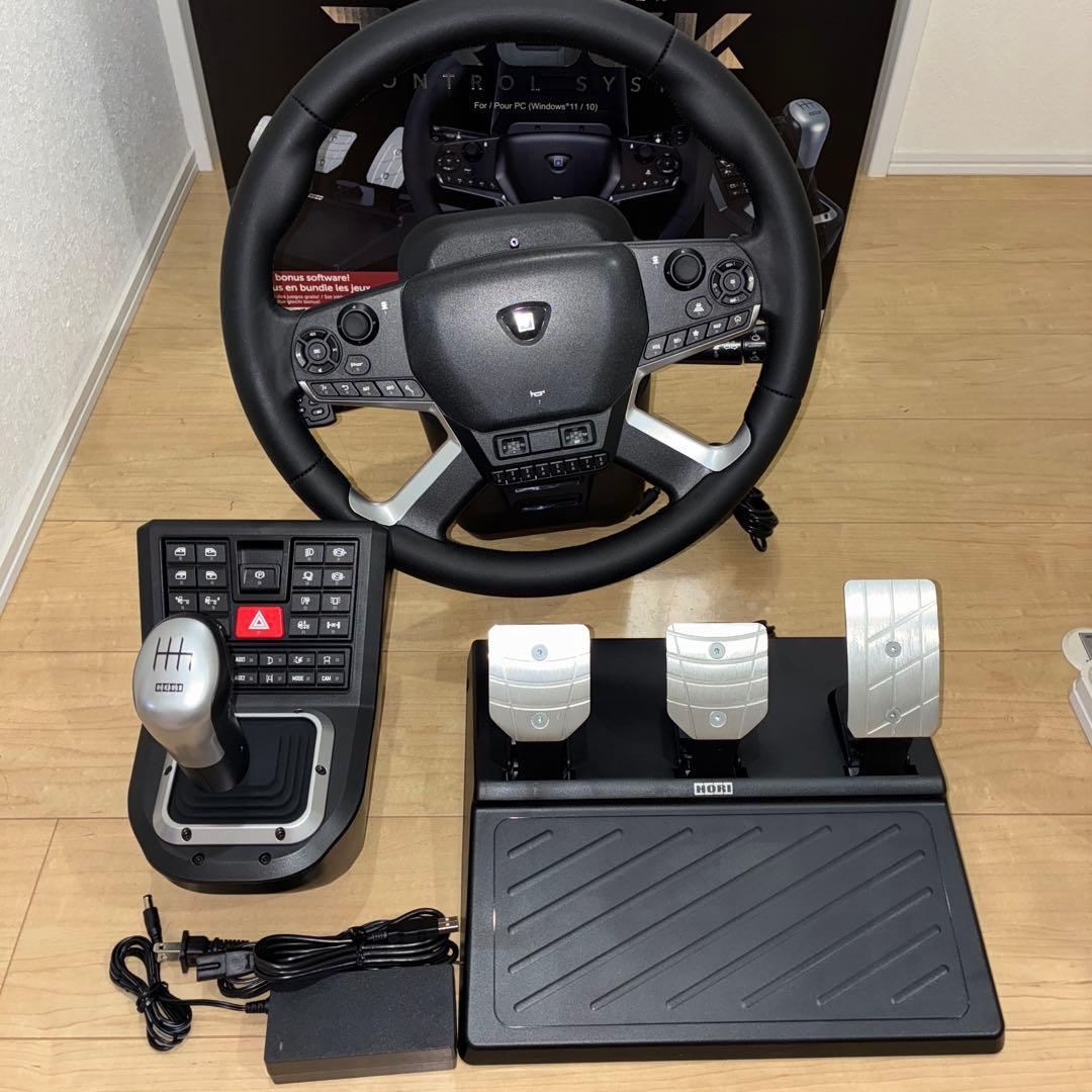 美品　希少　動作ok ホリ　トラックシミュレーターゲーム用ハンコンHPC-044