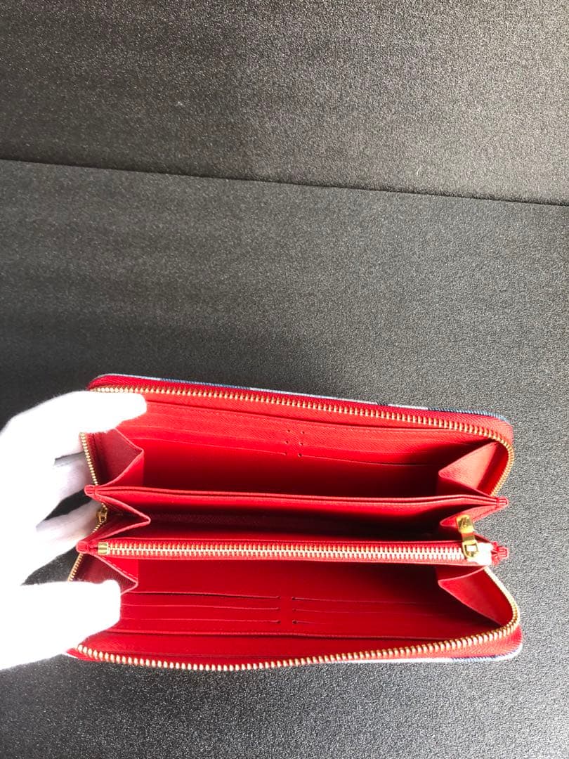 ルイヴィトン モノグラム デニムパッチワーク スクエア ジッピー 最終値下げ