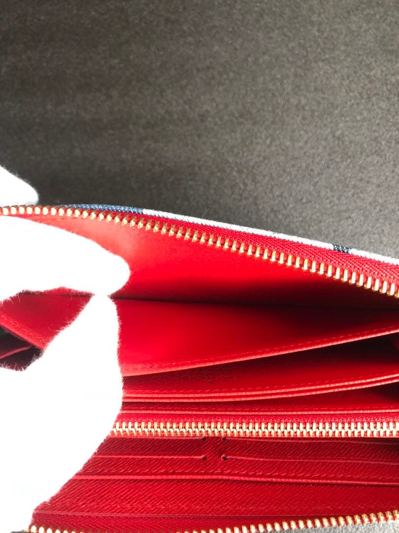 ルイヴィトン モノグラム デニムパッチワーク スクエア ジッピー 最終値下げ