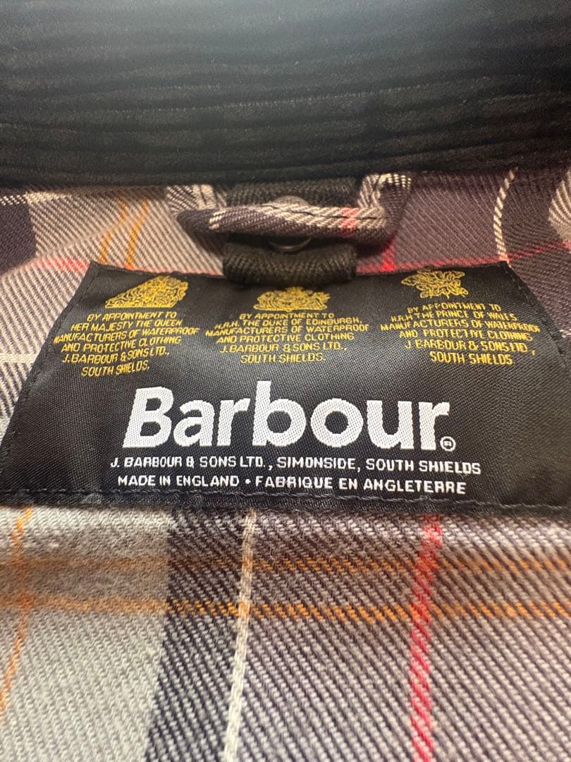 お*け様 Barbour ビデイルSLコーデュロイ襟　36