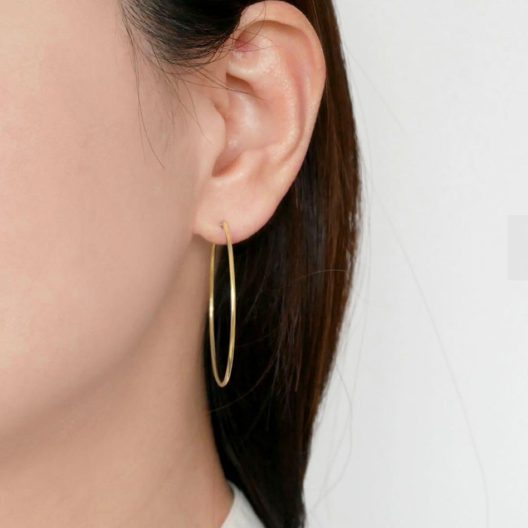 【Vendome Aoyama】ヴァンドーム青山 k18 フープピアス