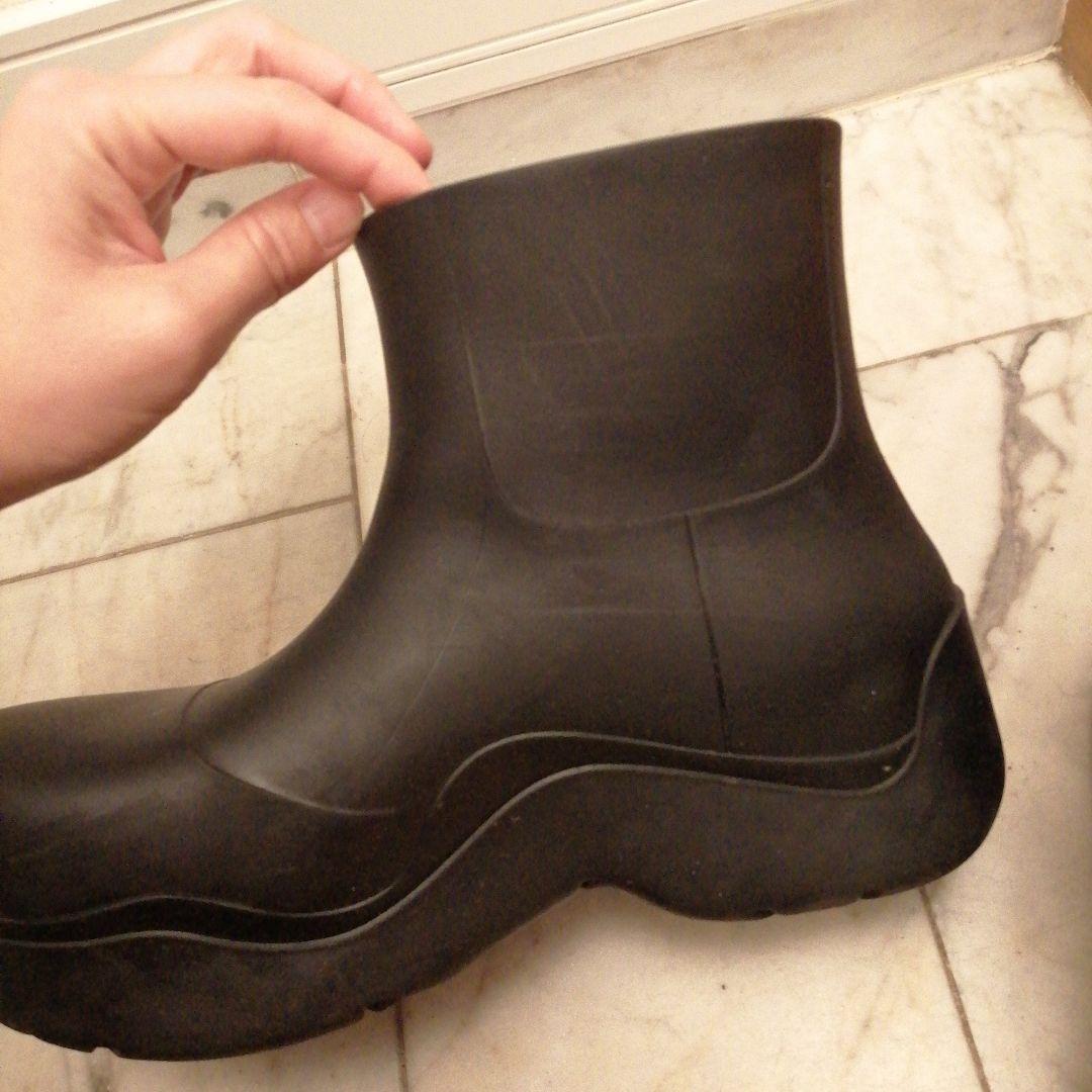 最終値下げ　ボッテガヴェネタ　パドル アンクル ブーツ　38　ブラック